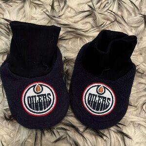 Edmonton Oilers Baby Slippers
